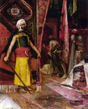 Árabe Painting - asesino Jean Joseph Benjamin Constant Araber
